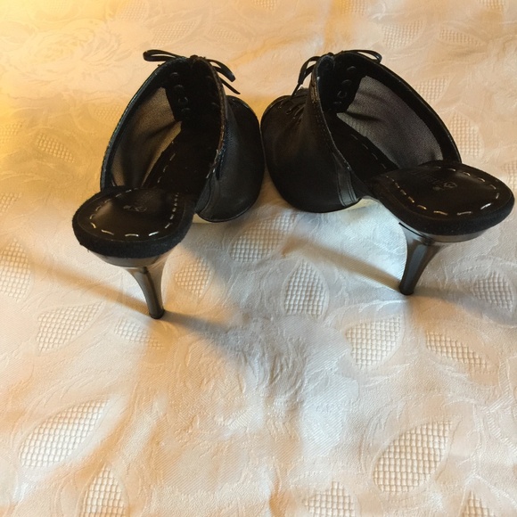 Black mesh mule heels - Abaete - Size 6-Pre-owned - Picture 4 of 4